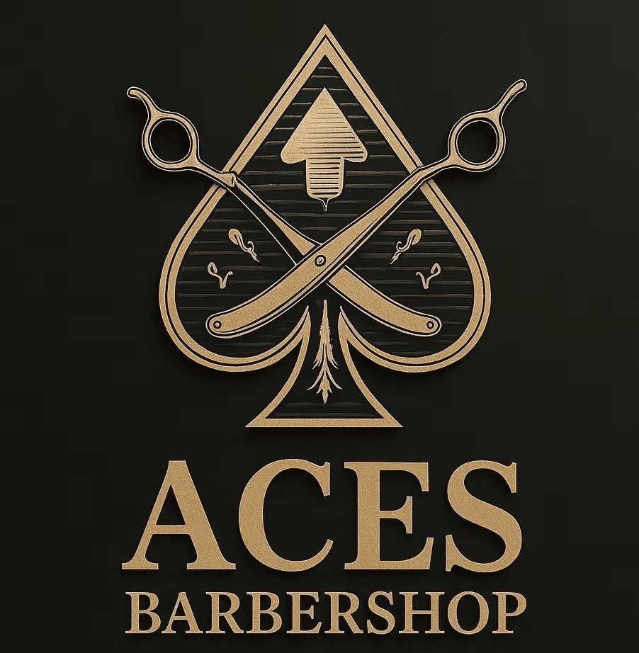Aces Barbershop logo