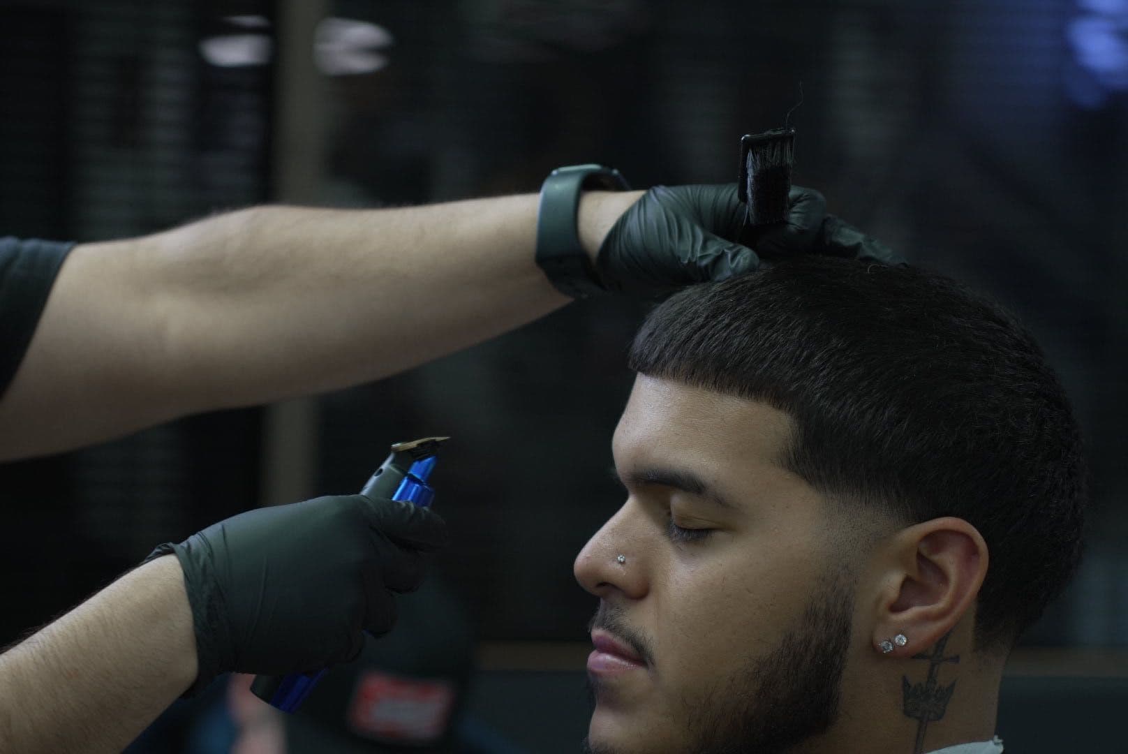 Lineup haircut by Juju Fades from Booksy portfolio