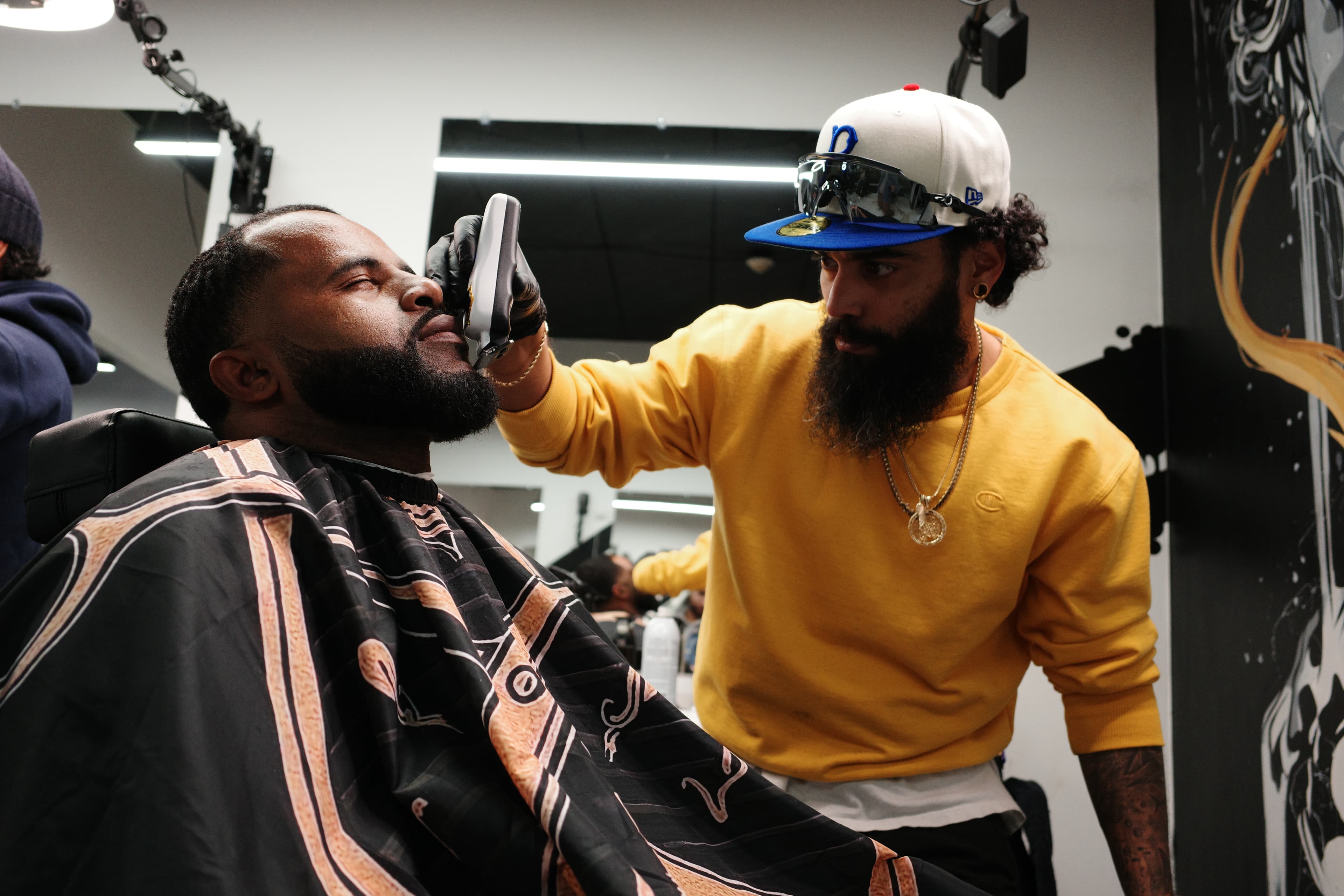 LooksBySerge, barber at Aces Barbershop in North Providence, RI