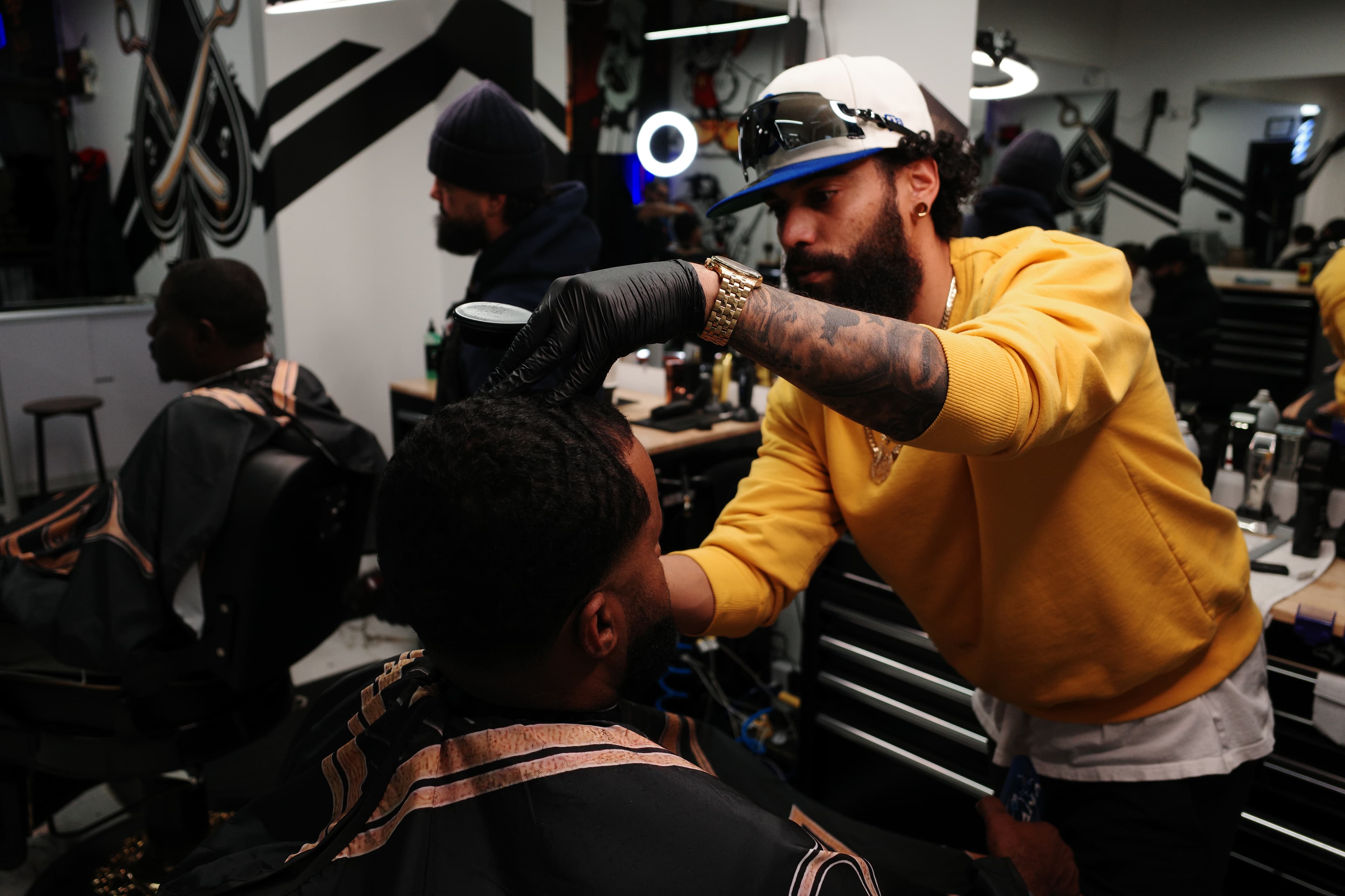 Barber work by LooksBySerge at Aces Barbershop