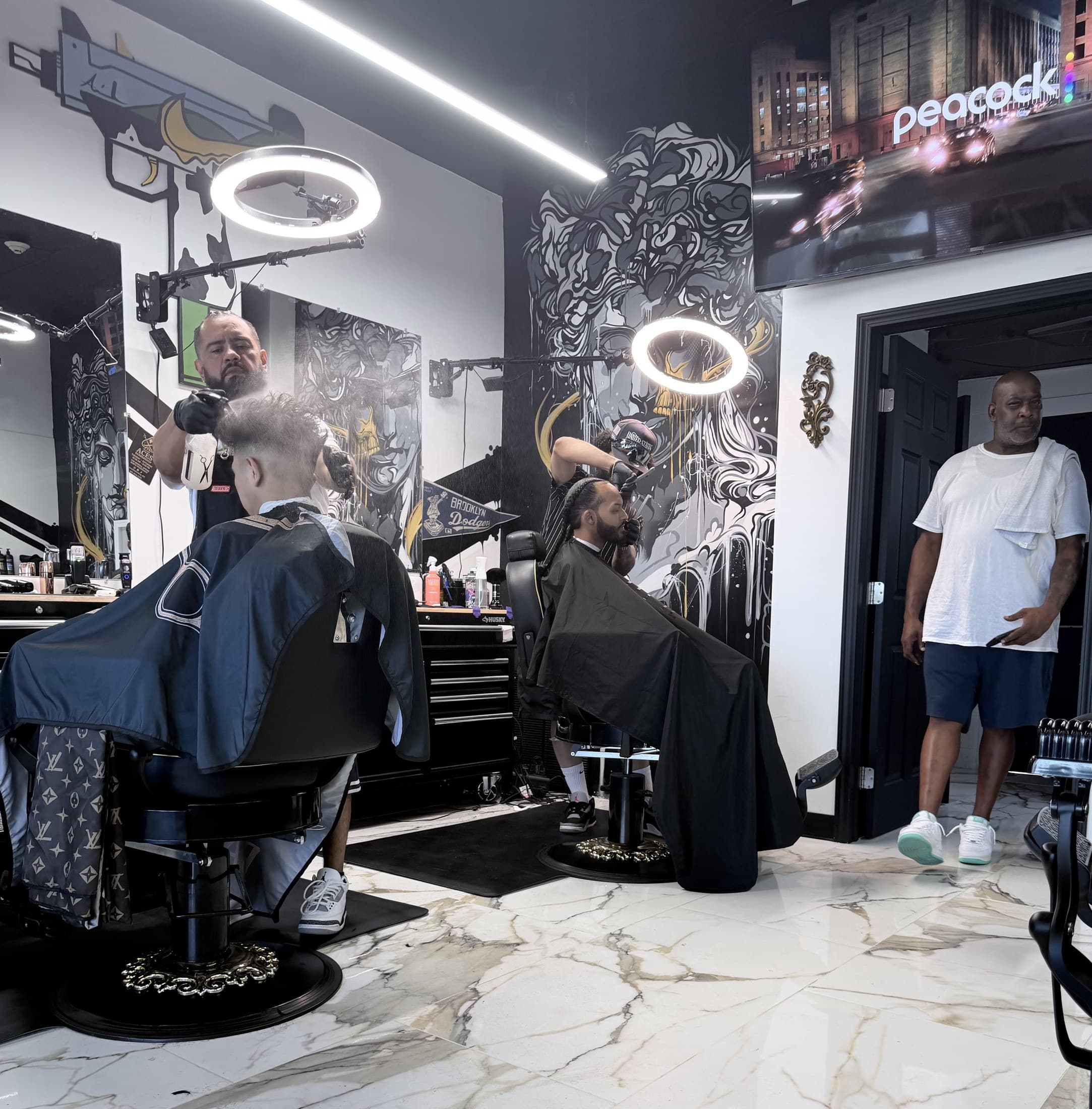 Aces Barbershop shop photo in North Providence, Rhode Island