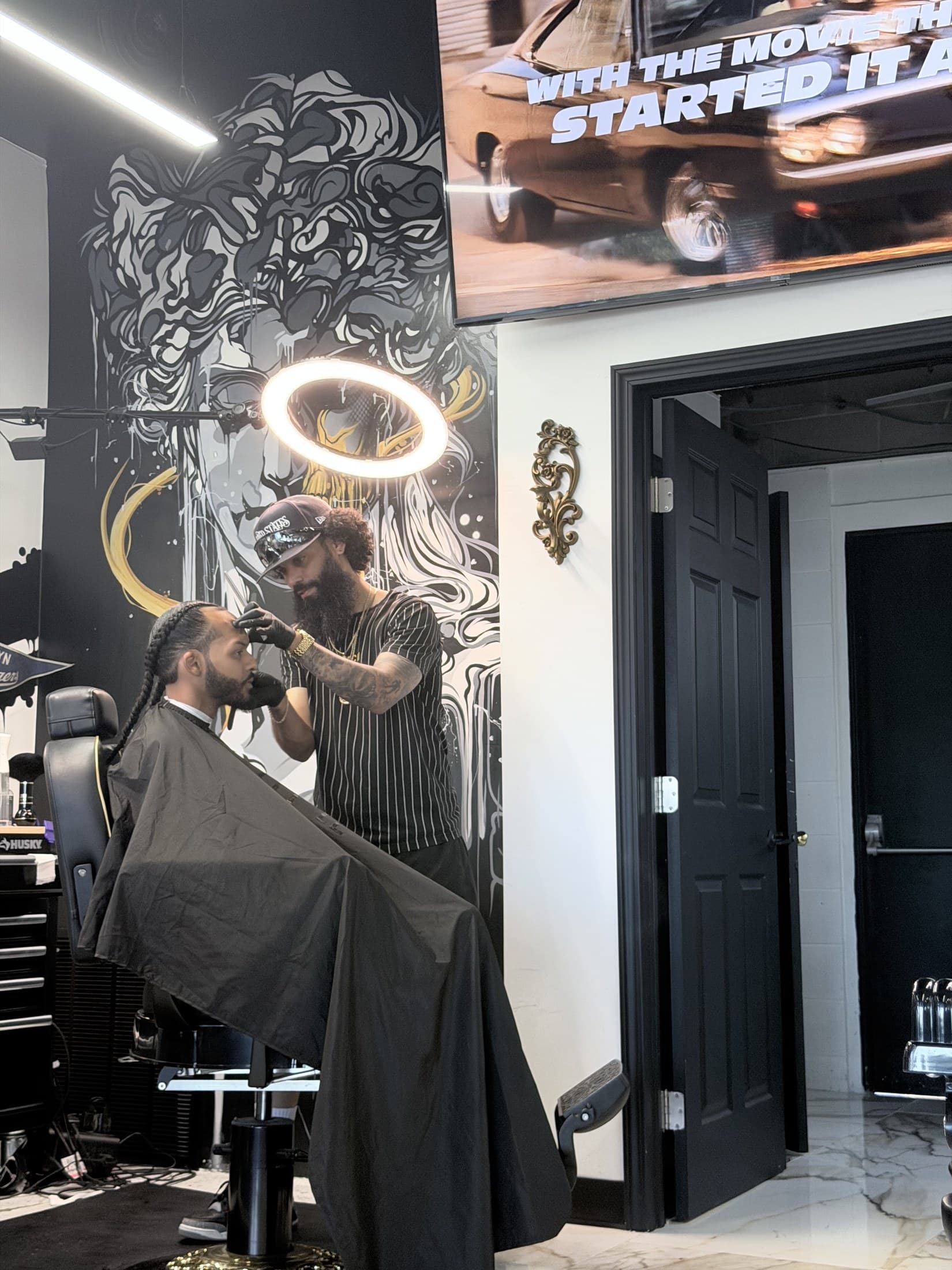 Aces Barbershop shop photo in North Providence, Rhode Island