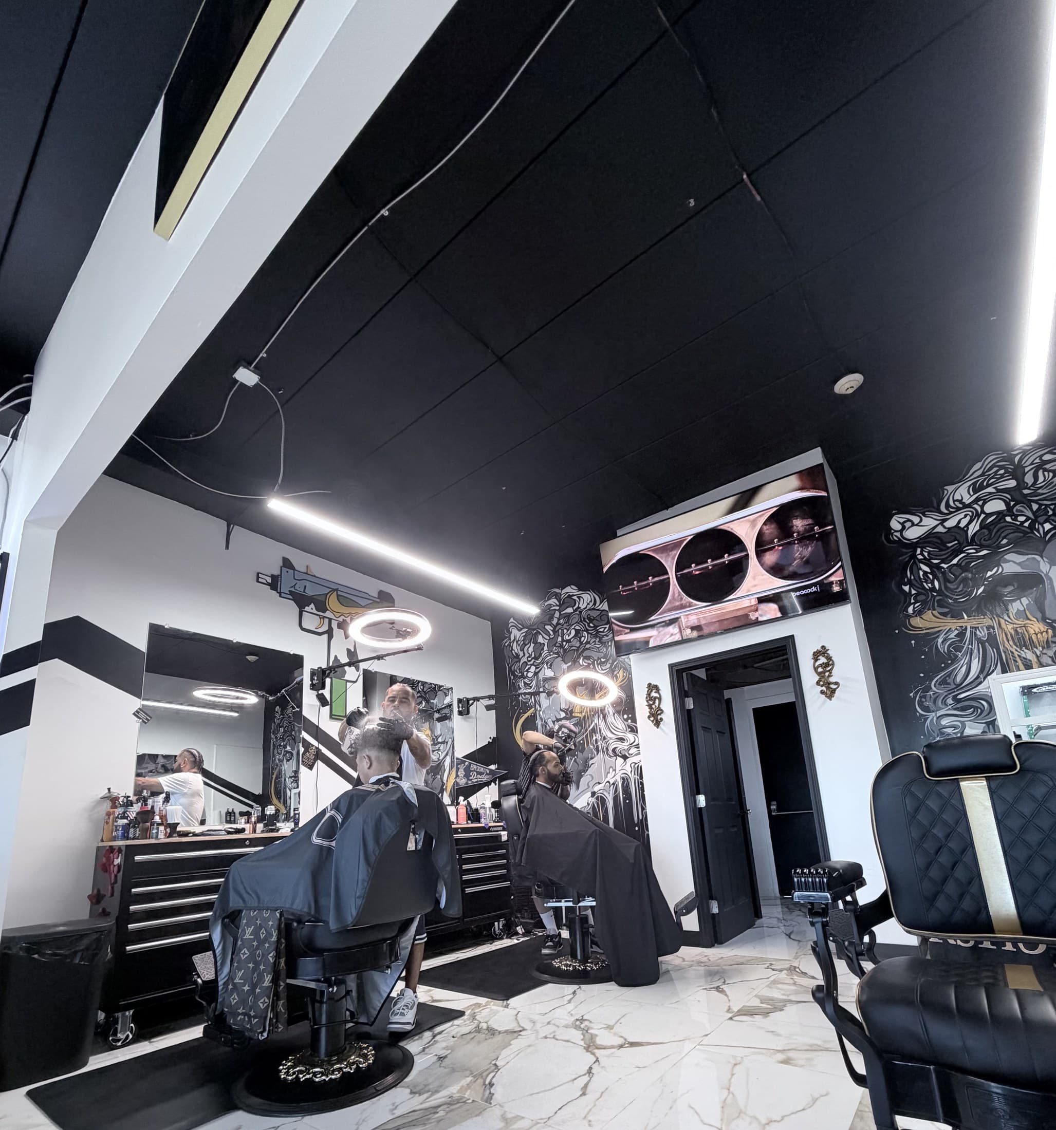 Aces Barbershop shop photo in North Providence, Rhode Island