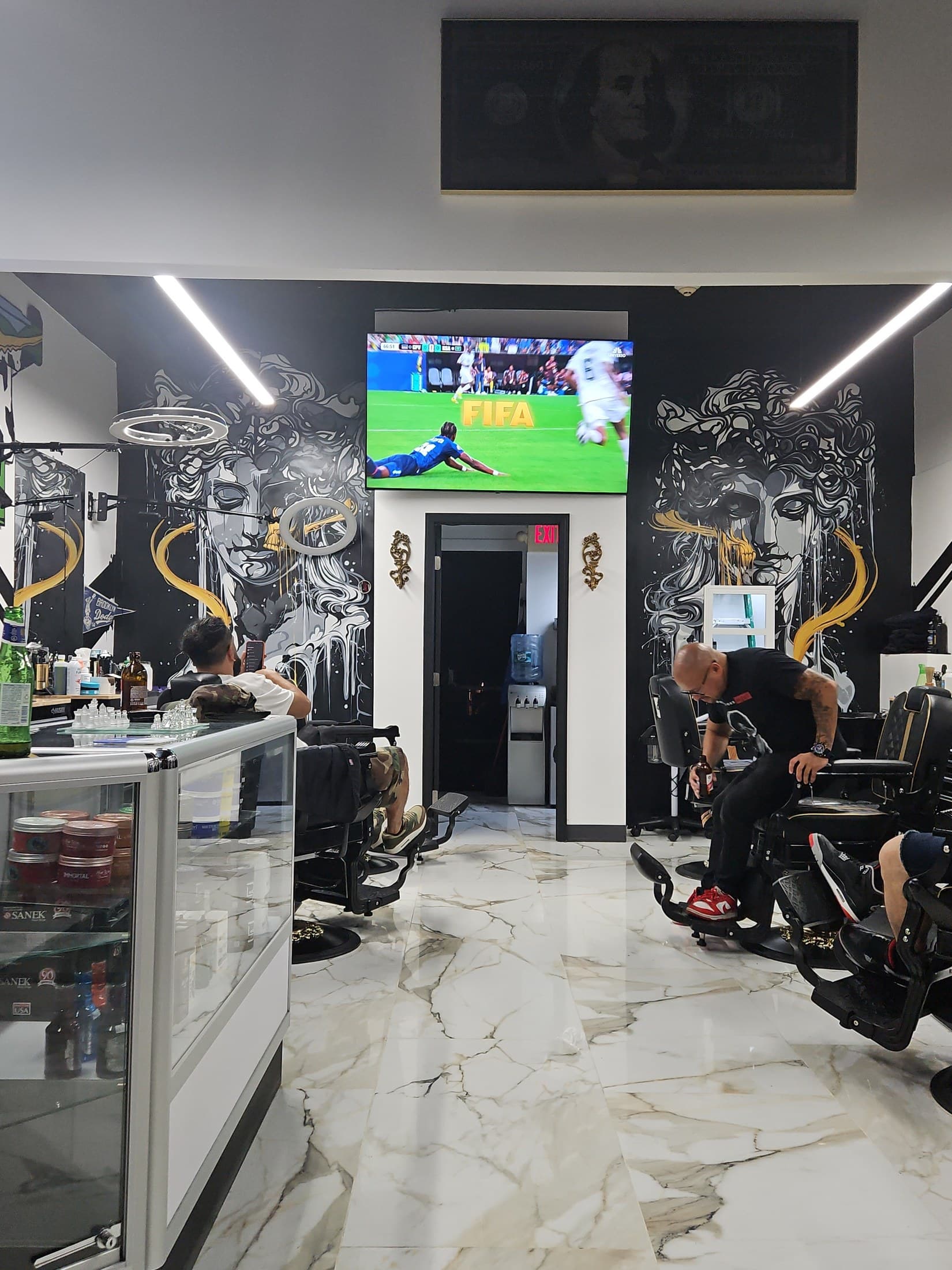 Aces Barbershop shop photo in North Providence, Rhode Island