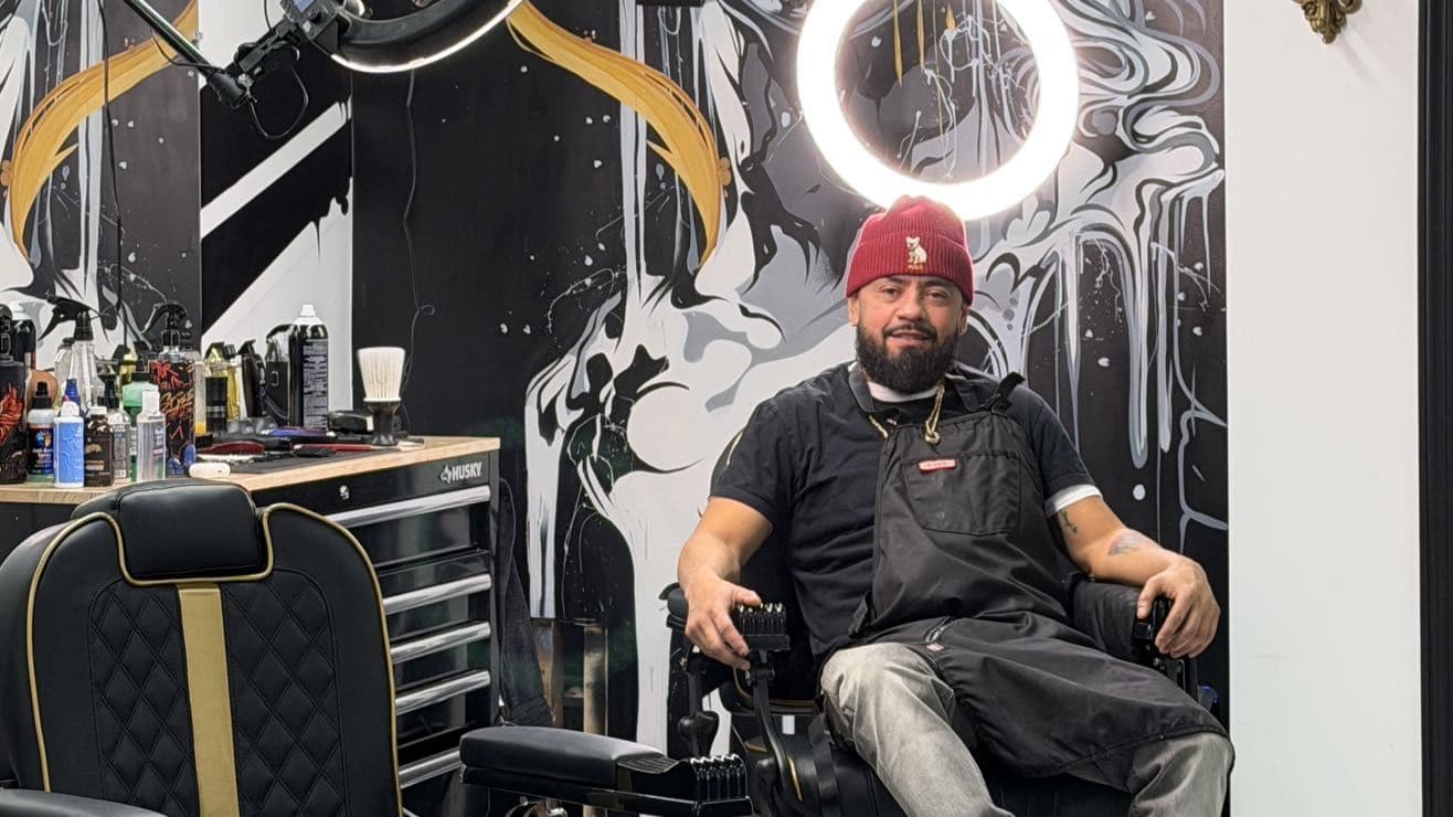 WALTNYCE, barber at Aces Barbershop in North Providence, RI