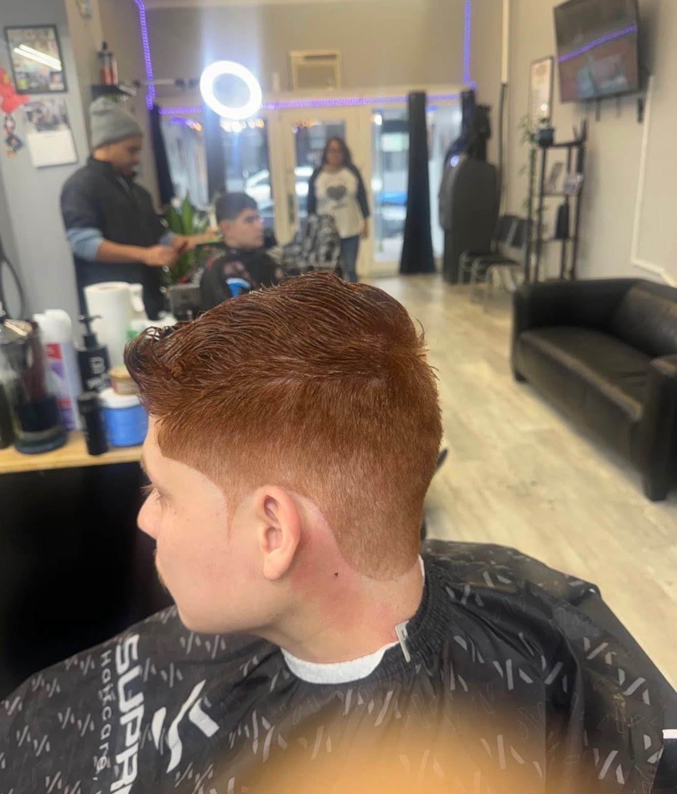 Kids haircut by Mermelada at Aces Barbershop